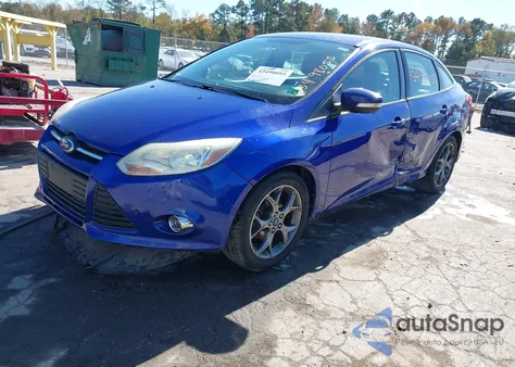 2013 Ford Focus Se из США, поврежденный, VIN 1FADP3F23DL336498